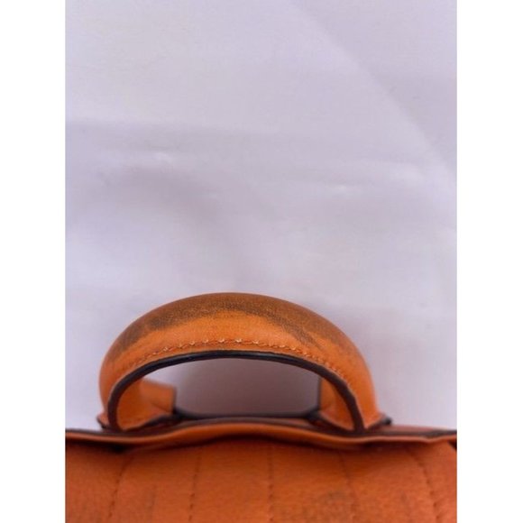 Rag And Bone Mini Pilot Orange Leather Backpack main image 10